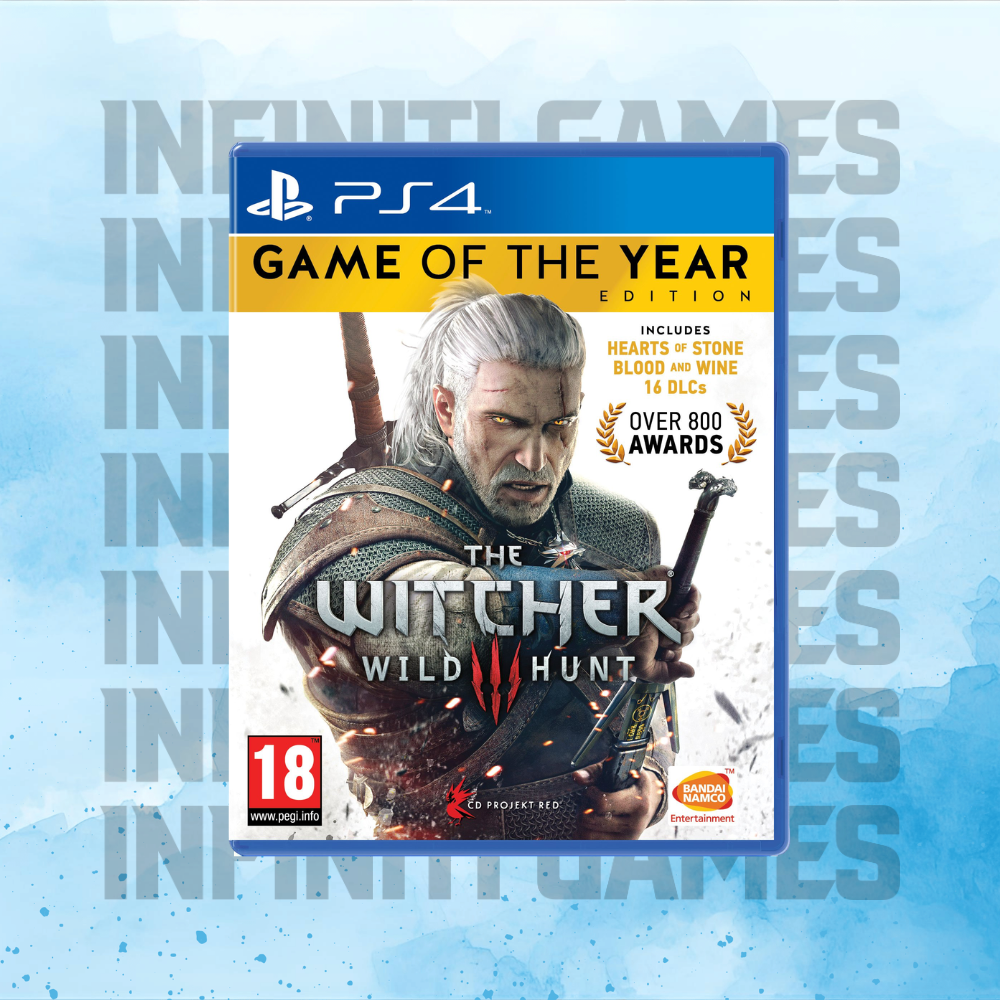 PS4 The Witcher 3: Wild Hunt - Game of the Year Edition